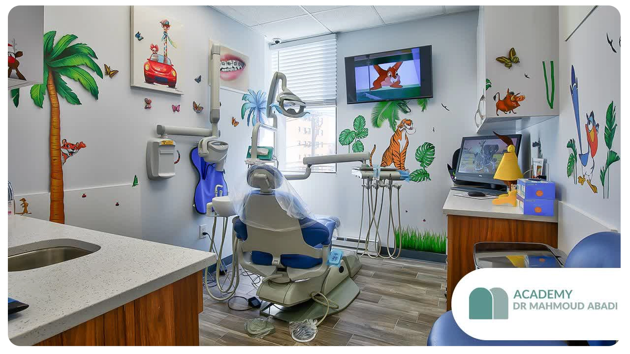 طراحی مطب دندانپزشکی اطفال